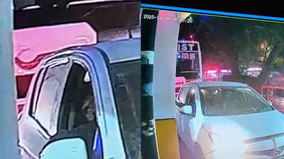 Delhi blast: CCTV footage shows suspect’s vehicle entering and exiting Red Fort area; over 100 clips being examined | Delhi News