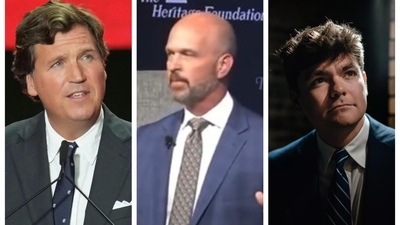 ‘I made a mistake’: Heritage Foundation leader says he didn’t know much about Nick Fuentes when he defended Tucker Carlson