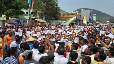 Chhattisgarh tribals on sit-in against mining project | India News