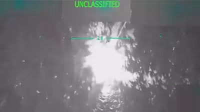 US strikes Caribbean again: Three killed in blitz on alleged drug boat; Hegseth says ‘will treat them like Al-Queda’