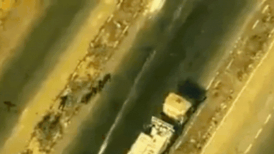 Watch: Hamas loots Gaza aid truck; US military drone catches it on camera