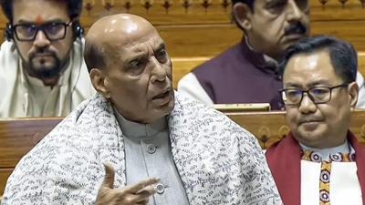 Give Vande Mataram same status as Jana Gana: Rajnath Singh | India News