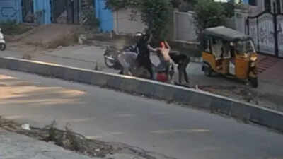 Knives, stones, bullets: Man accused in double-murder case hunted down and shot dead in Hyderabad | Hyderabad News