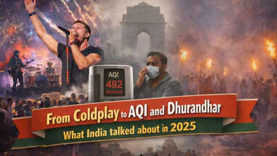 From Coldplay to AQI and Dhurandhar — What India talked about in 2025 | India News