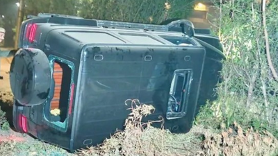 Delhi car crash horror: Techie zigzagging Mercedes G-63 kills chef, injures colleagues; accused was returning from his wedding party | Delhi News