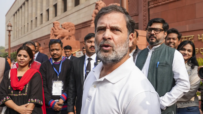 ‘Pets not allowed outside, but inside’: Rahul Gandhi reacts to Renuka Chaudhary bringing dog in Parliament; BJP hits back | India News