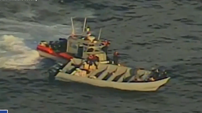US coast guard snipes drug boat from chopper; seizes 20,000 pounds of cocaine – watch