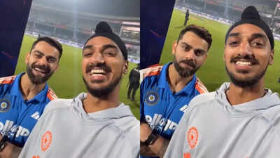 IND vs SA: Virat Kohli roasts Arshdeep Singh after India’s ODI series win over South Africa – Watch | Cricket News