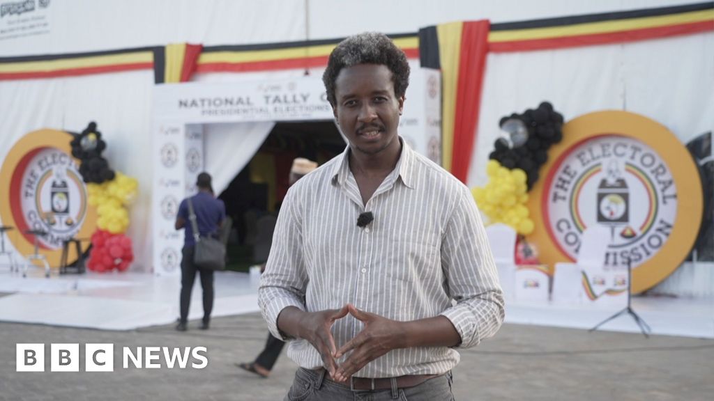 Yoweri Museveni in commanding lead over Bobi Wine ahead of Uganda election announcement