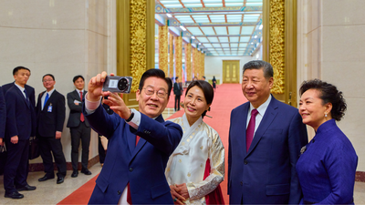 ‘Selfie with President Xi’: Two months after ‘backdoor’ phone joke, South Korea’s Lee gets ‘shot of a lifetime’