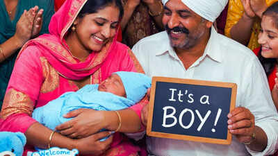 After 10 daughters, Haryana couple welcome a son; father denies patriarchy claims | Chandigarh News