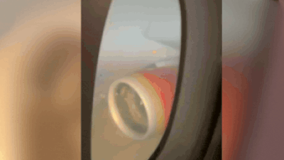 Air India Delhi-New York flight engine damaged after container sucked in at IGI airport; watch | Delhi News