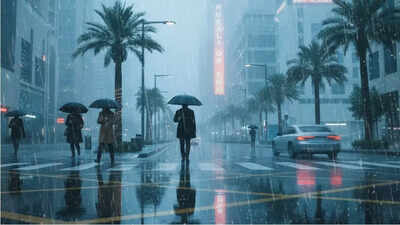 UAE weather alert: Rain and hailstorm hit Ras Al Khaimah, Fujairah as temperatures drop to 12°C | World News