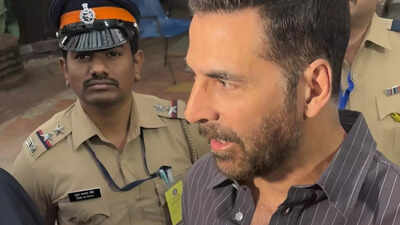 BMC Elections 2026: Akshay Kumar and wife Twinkle Khanna cast their votes; say real heros ‘should come and vote’ – WATCH |