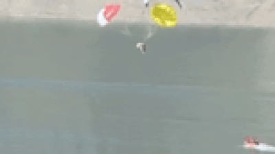 Mid-air chaos at Uttarakhand’s Tehri: 2 paragliders crash into lake, SDRF beats the clock; video viral | Dehradun News