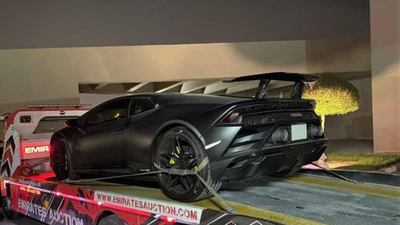 Dubai Police seize supercar over viral stunt video, driver fined AED10,000 | World News