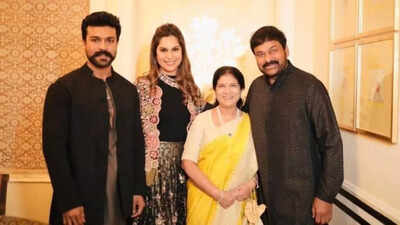 ‘It’s a baby boy and a baby girl’: Ram Charan and Upasana Konidela welcome twins; Chiranjeevi shares the happy news | Telugu Movie News