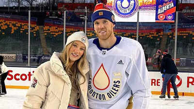 Connor McDavid’s wife Lauren Kyle applauds Leon Draisaitl’s latest career achievement for Oilers in 5 words | NHL News