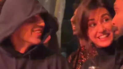 Disha Patani dating Talwinder Singh Sidhu? Actor spotted holding hands with Punjabi singer at Nupur Sanon’s wedding |