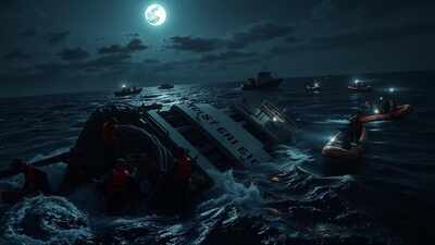 Ferry carrying 350 passengers sinks off southern Philippines, at least 15 dead