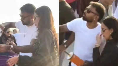 Hardik Pandya celebrates Makar Sankranti, flies kites with girlfriend Mahieka Sharma in Jaipur – Watch | Off the field News