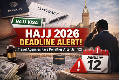 Hajj 2026 deadline alert: Travel agencies to face penalties after Jan 12 if pilgrim contracts not secured, Egypt warns