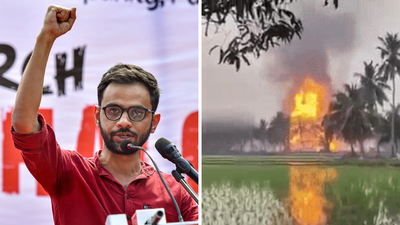 Evening news wrap: Supreme Court rejects Umar Khalid’s bail in Delhi riots case; fire erupts at ONGC well in Andhra Pradesh & more | India News