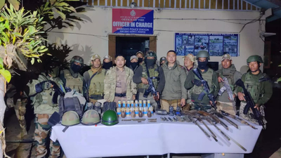 Republic Day alert in Manipur: Security forces recover arms cache, neutralise IEDs | Guwahati News