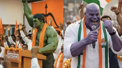 From Marvel to municipal: Thanos, Tony Stark, Hulk jump into Maharashtra civic polls, only on AI reels though | Pune News