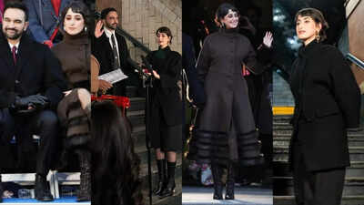 NYC Mayor Inauguration: Decoding Zohran Mamdani’s wife Rama Duwaji’s all-dark sartorial choice