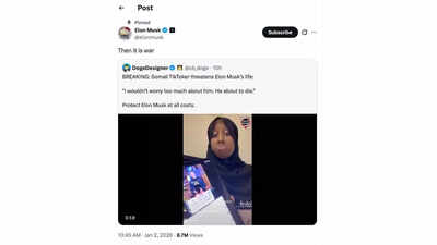 TikToker says Elon Musk is about to die, Tesla CEO responds