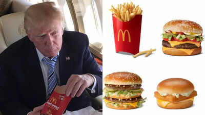 Fine steak or big mac?: Trump’s mid-flight McDonald’s feast reignites health questions and online chatter