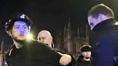 Twitch streamer Krimoe arrested after waving toy gun during livestream outside the Houses of Parliament in London
