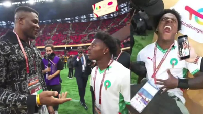 UFC legend Francis Ngannou floors streamer iShowSpeed before AFCON final against Senegal as playful moment sparks boxing talk | International Sports News