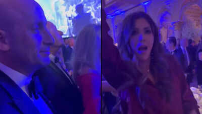 Watch: Kristi Noem and Stephen Miller dancing to ‘Ice Ice Baby’ leaves the internet cringing hard