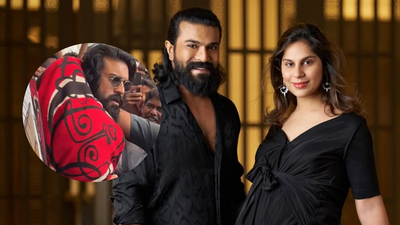 Ram Charan Faces Chaos Outside Hyderabad Hospital While Shielding Daughter Klin Kaara |