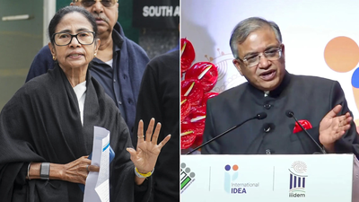 ‘Misbehaved, thumped table and left’: EC hits back at Mamata’s fiery attack on poll chief over SIR | India News