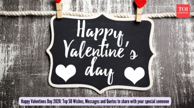 Happy Valentine’s Day 2026: Top 50 Wishes, Messages and Quotes to share with your special someone