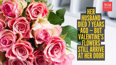 This woman still gets Valentine’s flowers from her husband who died in 2017