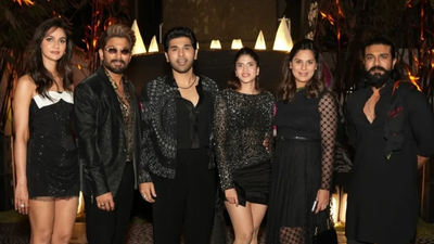 Allu Sirish Ties the Knot: Star-Studded Pre-Wedding Bash with Ram Charan and Upasana |