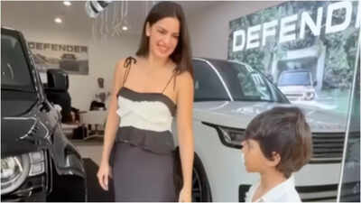 Hardik Pandya gifts ex-wife Natasa Stankovic a luxury car worth Rs 4 crore, poses joyfully with son Agastya – PICS | Hindi Movie News
