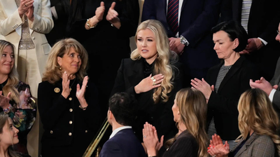 ‘Charlie was martyred for his beliefs’: Donald Trump pays tribute to the Kirks in State of the Union speech