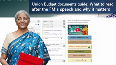 Union budget of India 2026 documents guide: What to read after the FM Niramala Sitharaman’s speech and why it matters