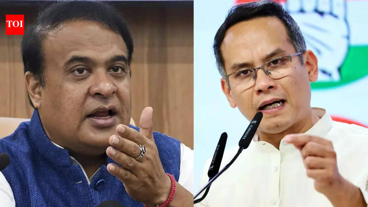 Himanta vs Gogoi: Assam politics heats up with CM’s explosive ‘training in Pakistan’ claim | India News