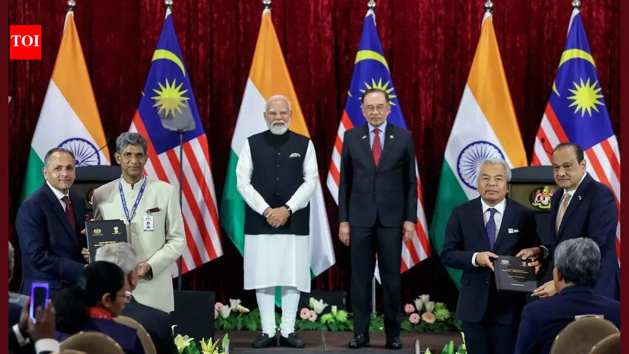 India, Malaysia sign 11 MoUs during Modi’s visit | India News