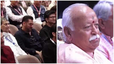 Salman Khan reacts after RSS chief Mohan Bhagwat calls him an inspiration for college students: ‘What he wears, they do the same’ | Hindi Movie News