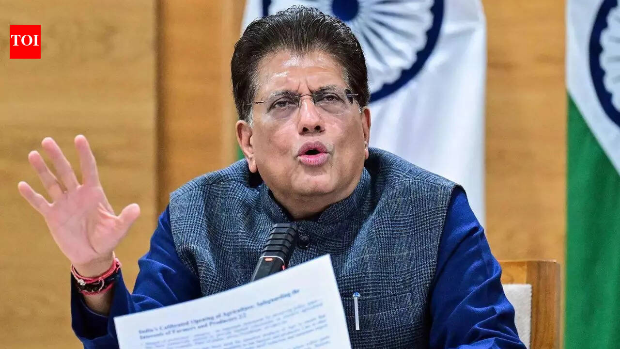 ‘We don’t have to’: Piyush Goyal says $500 billion figure is not a binding US import commitment