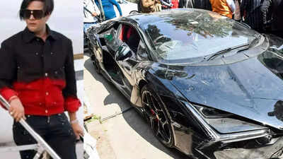 Kanpur Lamborghini crash: Tobacco baron KK Mishra’s son Shivam arrested 4 days after VIP Road rampage | Kanpur News
