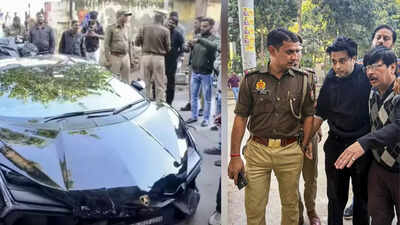 Kanpur Lamborghini crash: Hours after arrest, accused Shivam Mishra secures bail | Kanpur News