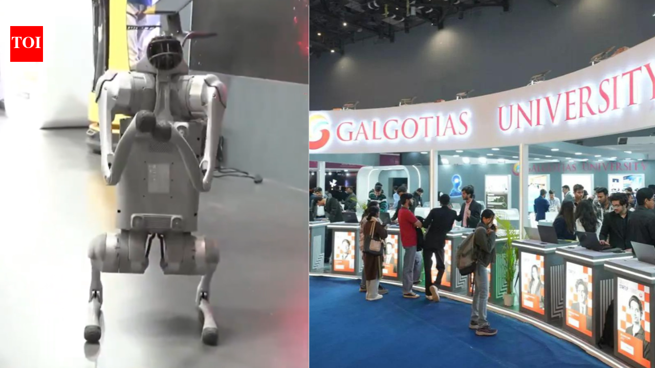 Chinese robodog row at AI Impact Summit: Why is Galgotias University under fire? Explained | India News